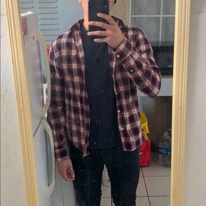 Red/Black/White Flannel